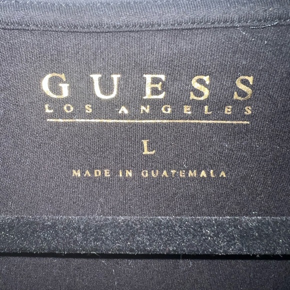 Guess Cheetah T-Shirt | Size: L - Picture 3 of 4